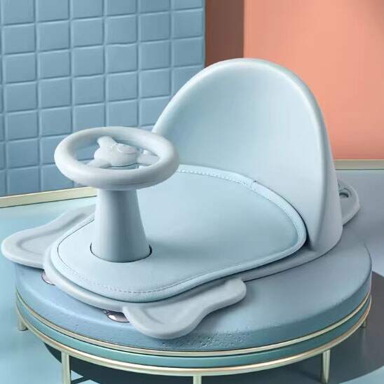 Siege-de-bebe-pour-le-bain-volant-bleu