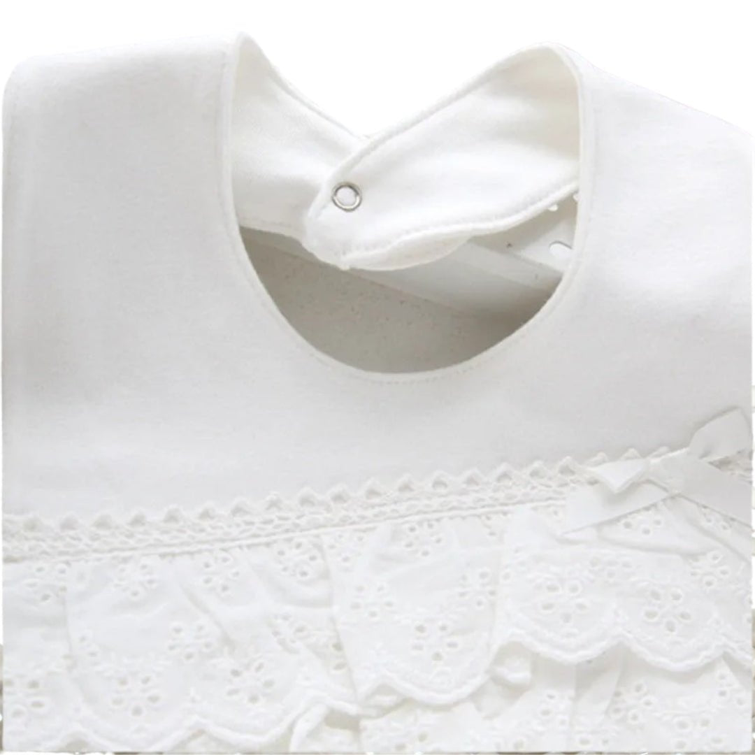 BAVOIR BEBE FILLE | Dentelle - Clara - 0 - 3 ans - Choupinoo