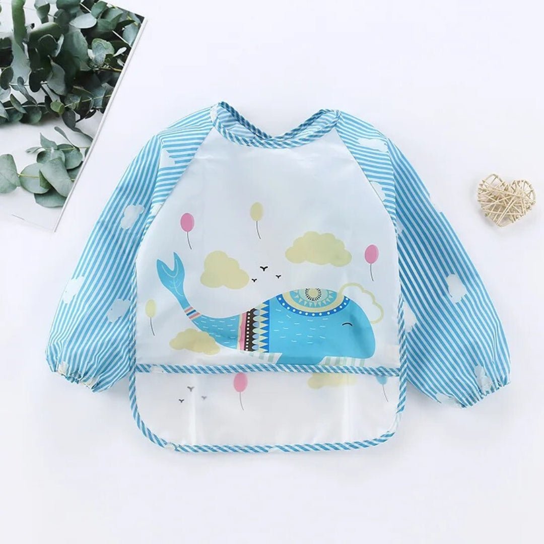 BAVOIR BÉBÉ IMPERMÉABLE ANTI BAVE | Marcelline 0 - 3 ans - Choupinoo