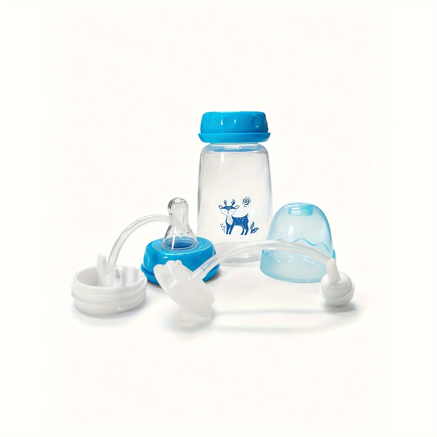 biberon autonomie bebe connecteur de paille