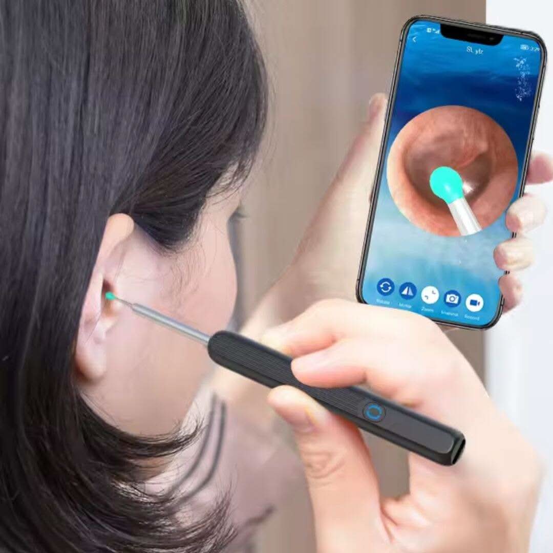 Cure oreille sans fil Ă camera et chargement USB - Choupinoo
