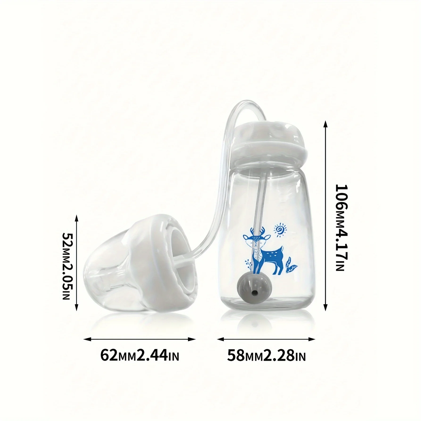 Biberon d'autonomie pour bébé 150 ml