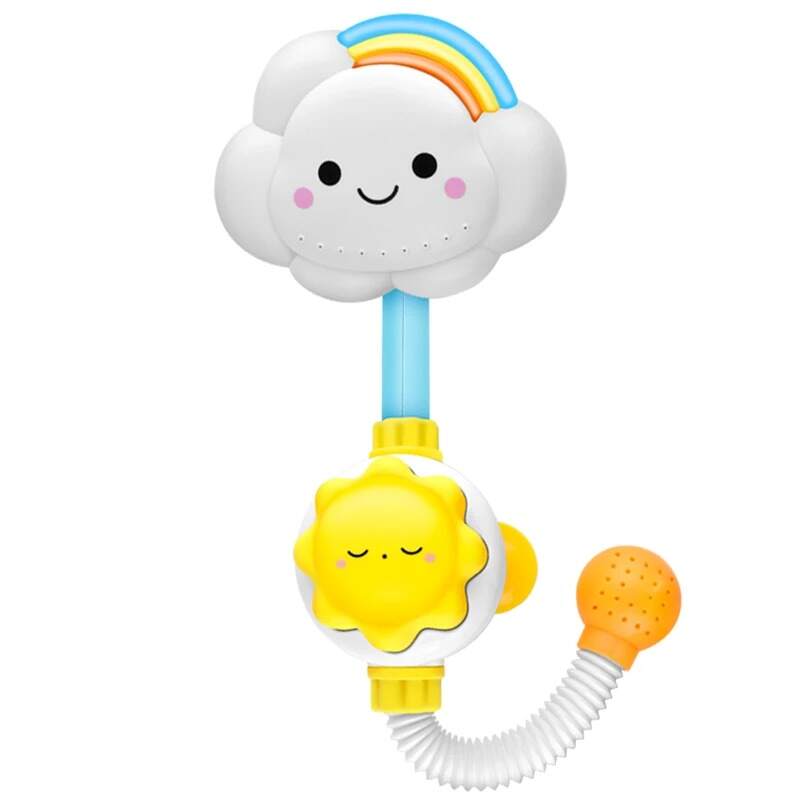 douchette salle de bain bebe nuage jet d'eau