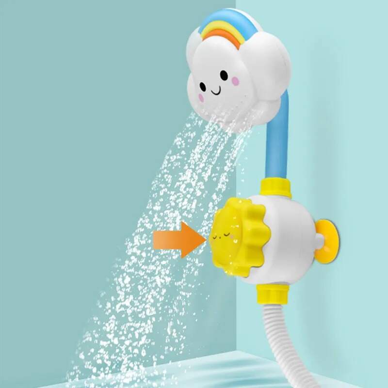 douchette salle de bain bebe nuage pommeau