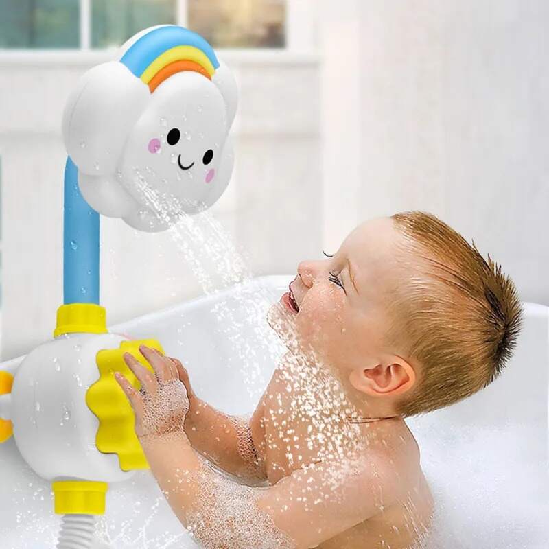 douchette salle de bain bebe nuage