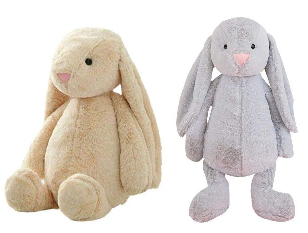 Doudou fille lapin rose duo peluche - Choupinoo