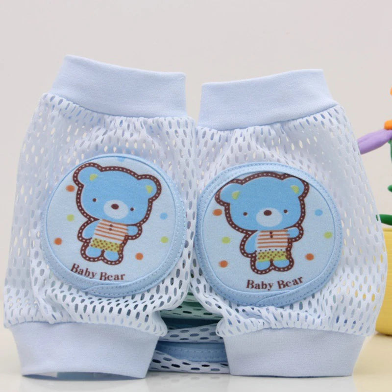 genouilleres bébé ours bleu