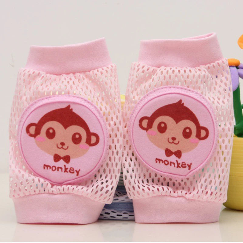 genouilleres-bebe-singe-rose