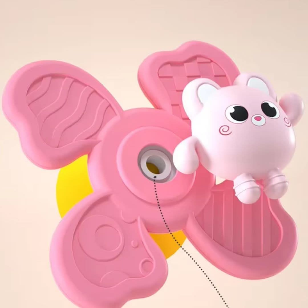 Jouet de bain bébé 0 - 6 mois spinner ventouse hélice tournante - Choupinoo