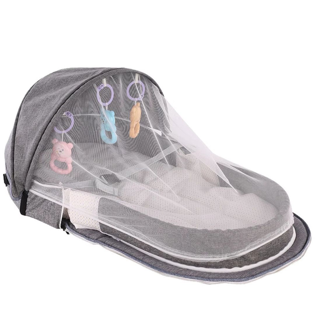 LIT BEBE PLIANT | Gris - Choupinoo