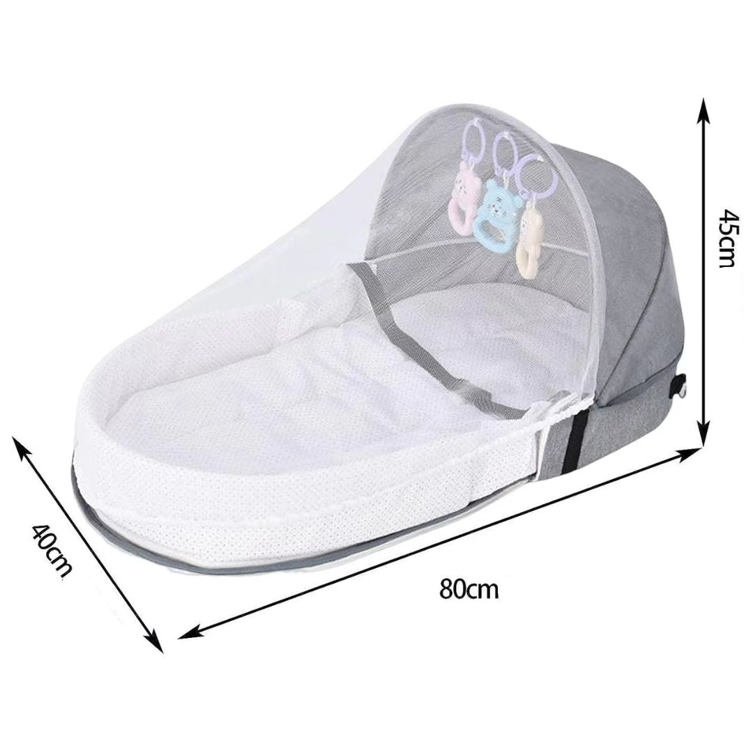 LIT BEBE PLIANT | Gris - Choupinoo