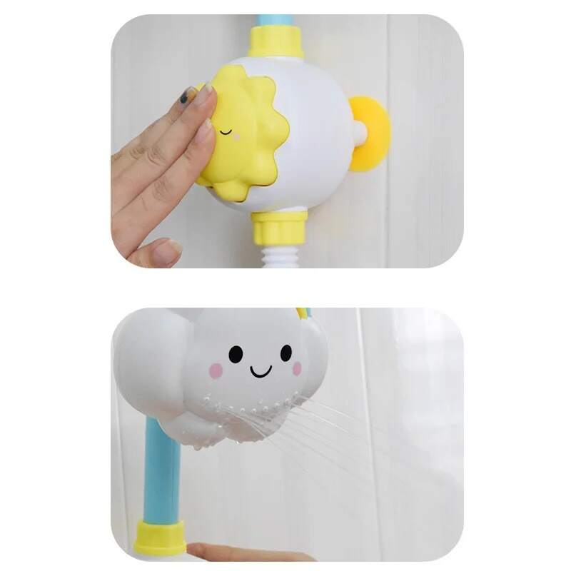 Douchette salle de bain bebe nuage