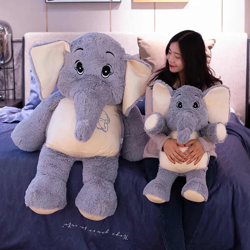 peluche éléphant - pour chambre | Jouba le gentille - choupinoo.com
