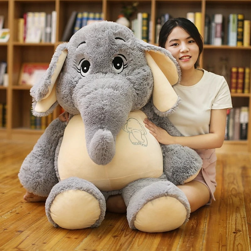 peluche éléphant - 98 cm | Jouba le gentille - choupinoo.com