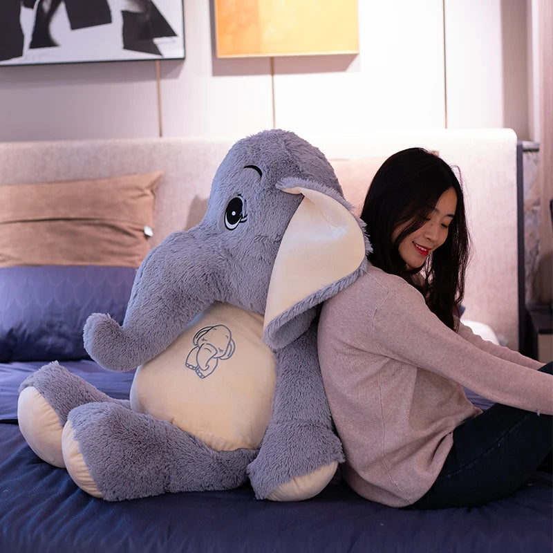 peluche éléphant - grand et solide | Jouba le gentille - choupinoo.com