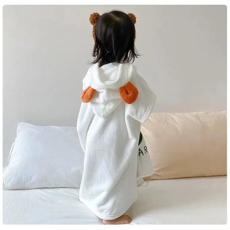 Poncho de bain pour bebe 60x60 cm - Choupinoo