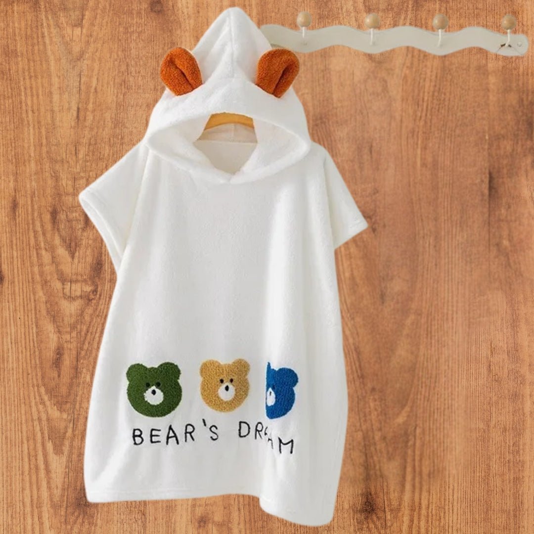 Poncho de bain pour bebe 60x60 cm - Choupinoo