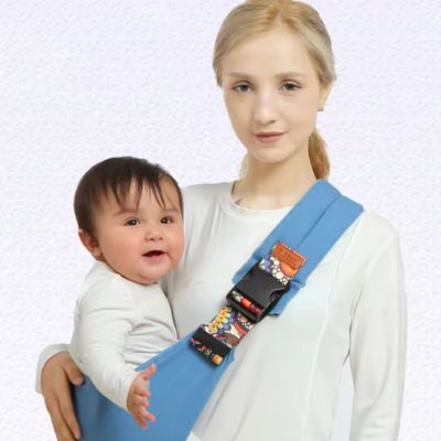 porte bebe épaule bandoulière bleu