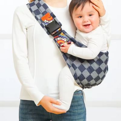 porte bebe épaule bandoulière carreau