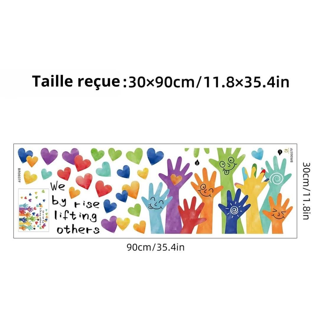 Stickers muraux chambre tout plein d'amour - Choupinoo