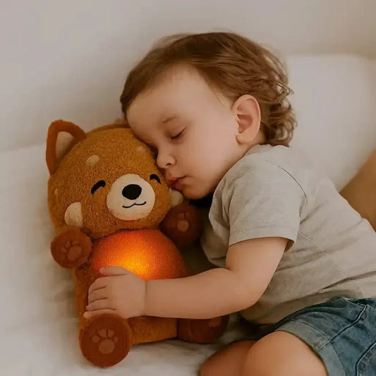 Comment aider votre enfant à s’endormir facilement grâce aux peluches respirantes - Choupinoo