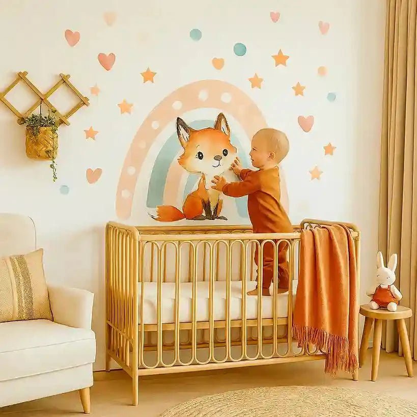 Stickers colorés pour transformer la chambre de bébé - Choupinoo