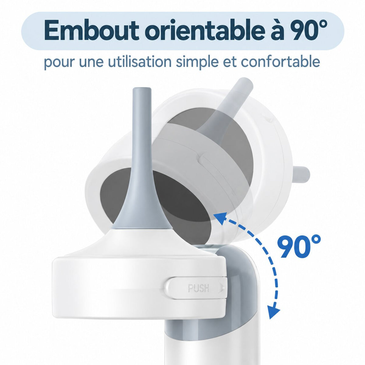 Otoscope oreille LED enfant Caméra Auriculaire Rechargeable