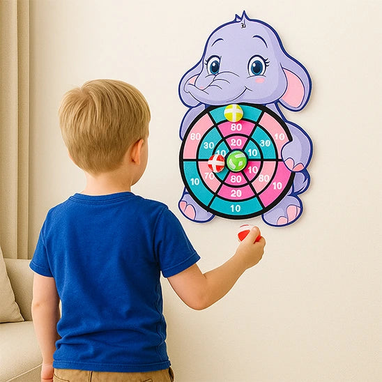 Jeu de fléchettes enfant sécurisé – cible velcro dès 3 ans
