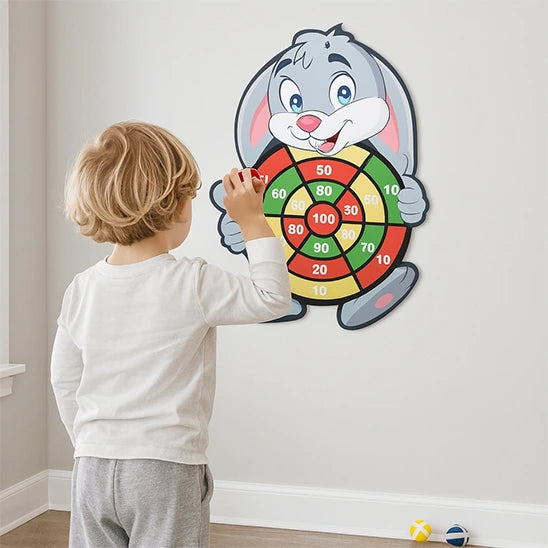Jeu de fléchettes enfant sécurisé – cible velcro dès 3 ans