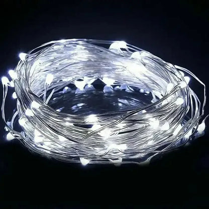 Guirlande LED fil de cuivre