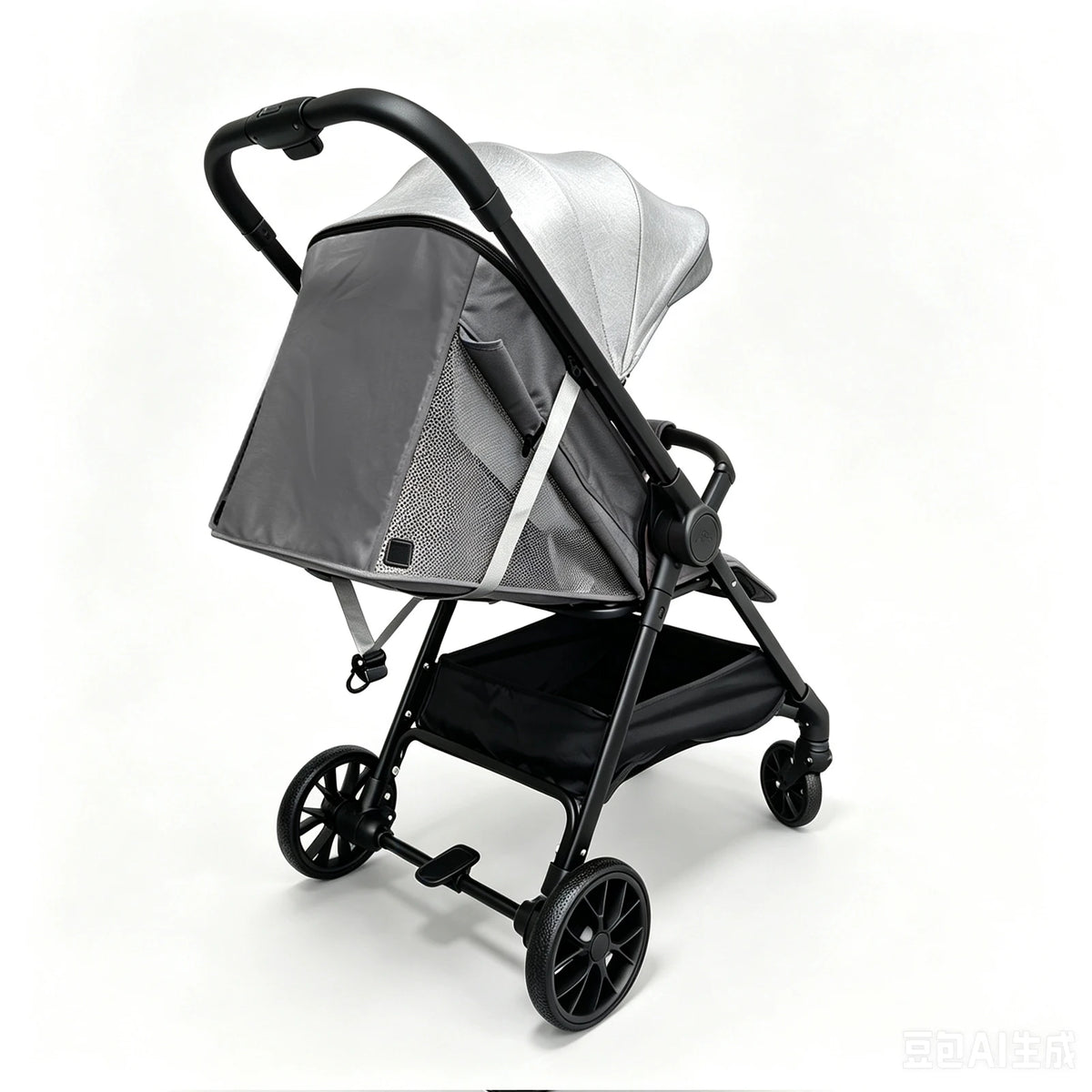 Poussette Bébé 2 en 1 Légère et Pliable pour Voyage