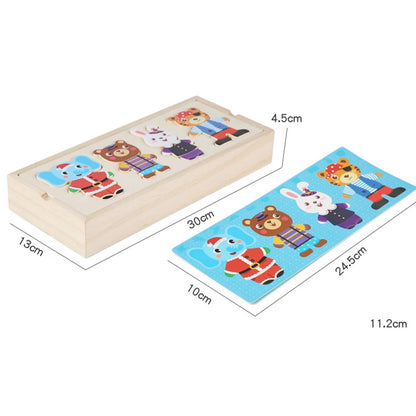 Puzzle Enfant dès 2 Ans en Bois Durable – Éveil et Complicité
