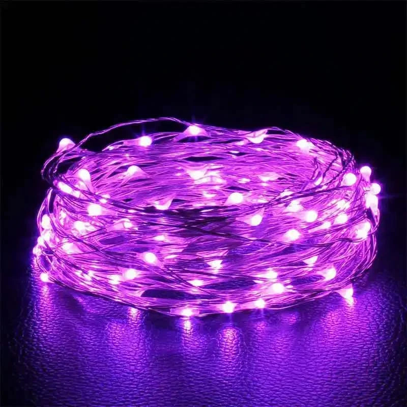 Guirlande LED fil de cuivre