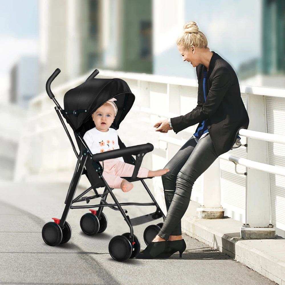 Poussette Canne Compacte Légère – Dossier Allongeable