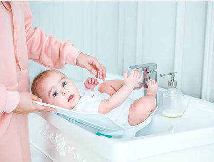 Transat de Bain Bébé pour Baignoire — Siège incliné sécurisé, ventouses antidérapantes