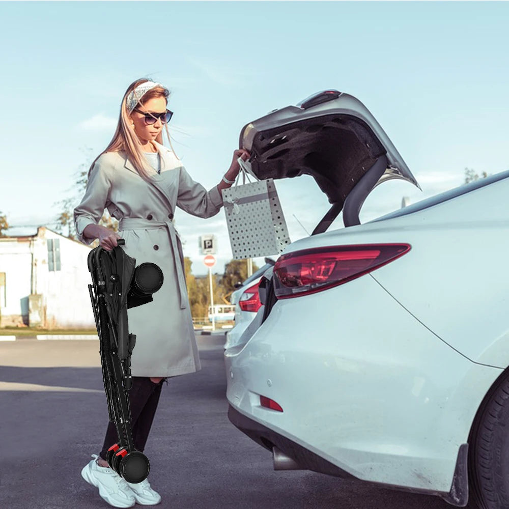 Poussette Canne Compacte Légère – Dossier Allongeable