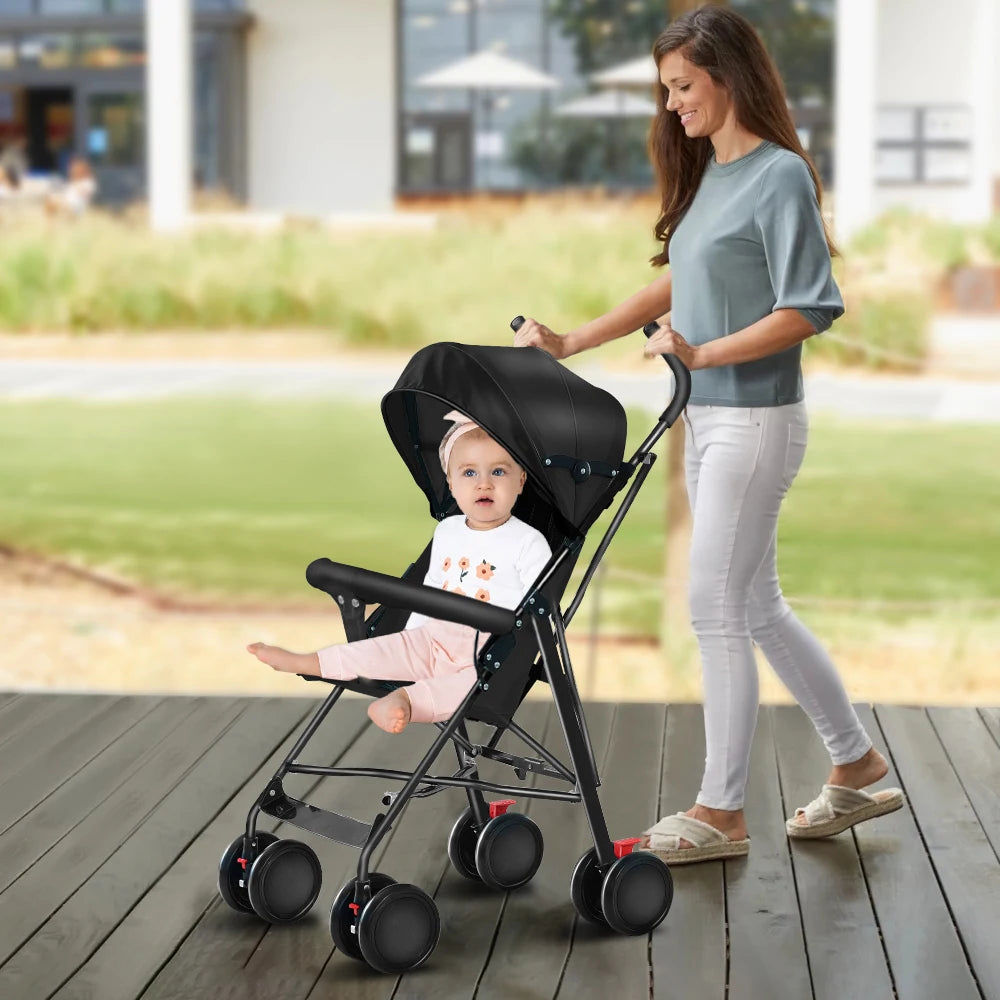 Poussette Canne Compacte Légère – Dossier Allongeable