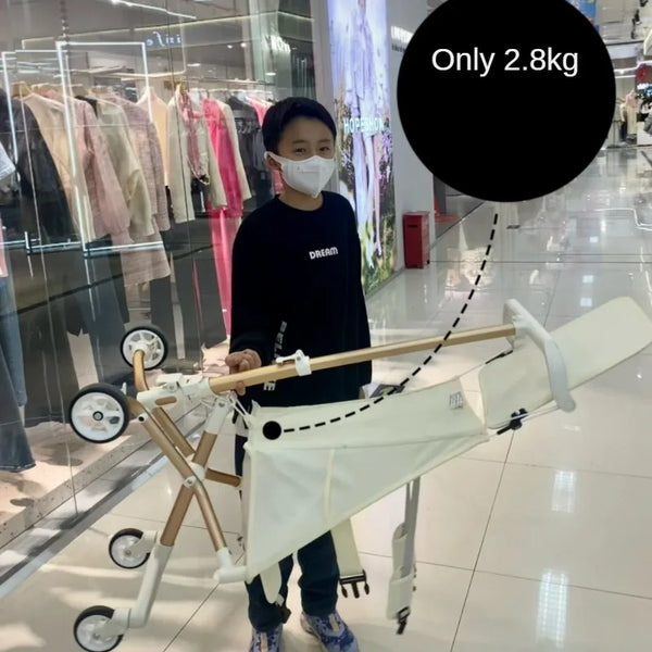 Poussette Canne Légère Pliable pour Voyage Bébé