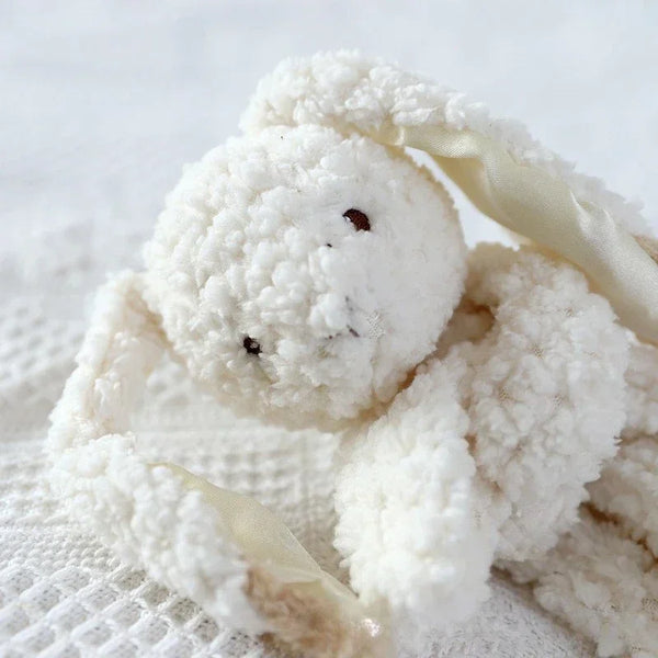 Bavoir Doudou Lapin Personnalisé Avec Prénom Bébé