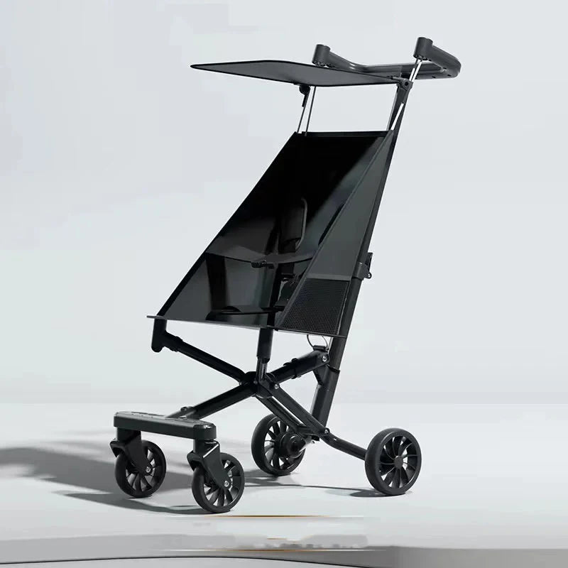 noir Couleur Poussette Canne Légère Pliable pour Voyage Bébé