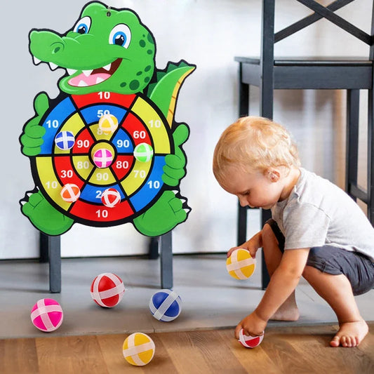 Jeu de fléchettes enfant sécurisé – cible velcro dès 3 ans