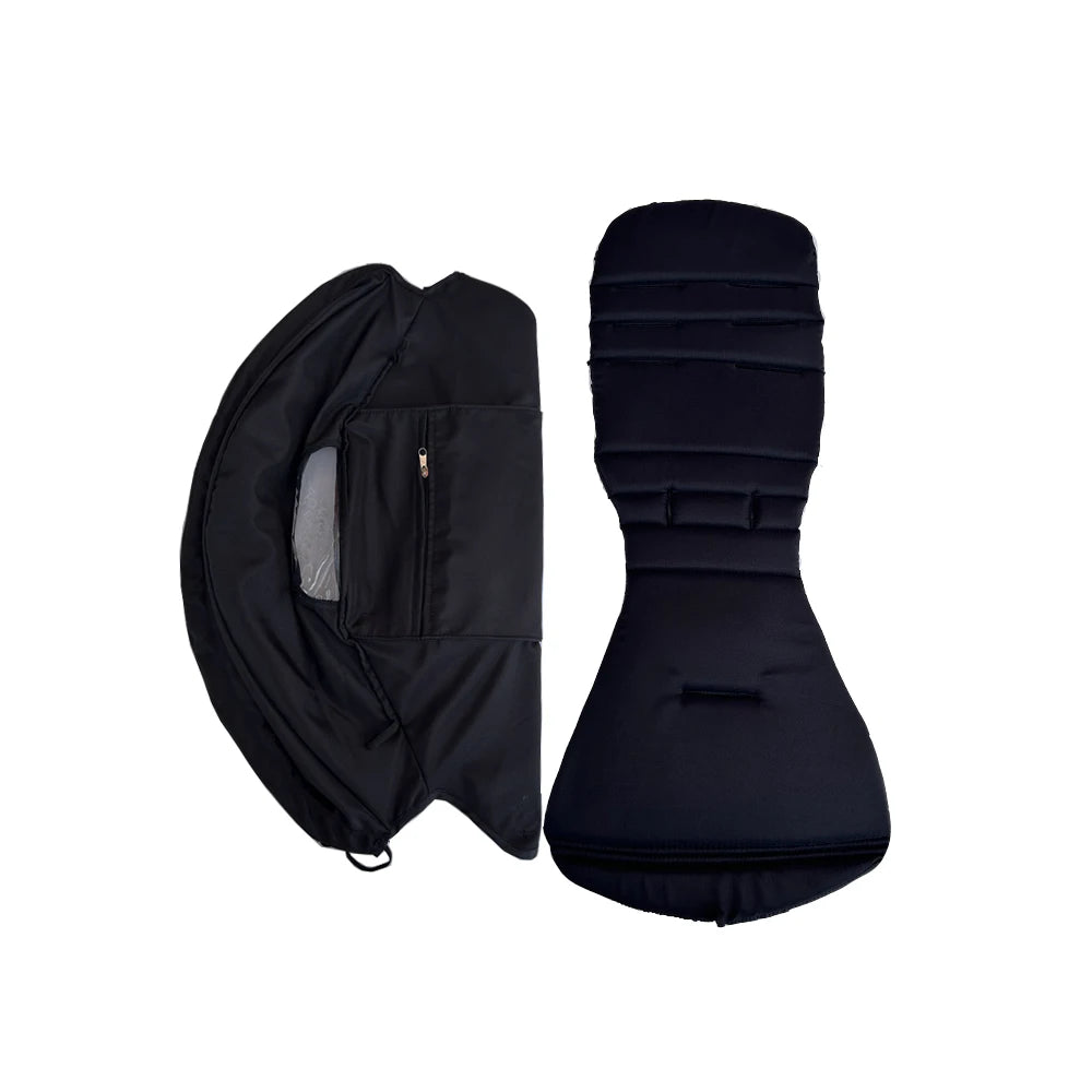 Noir Couleur Kit Tissu de Rechange Poussette YOYO / YOYO2 Imperméable