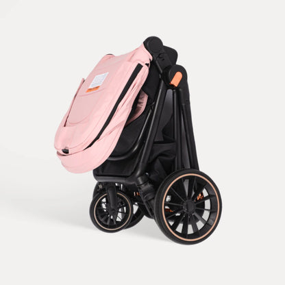 Poussette Bébé 2 en 1 – Nacelle & Assise Réversible, Sans Siège