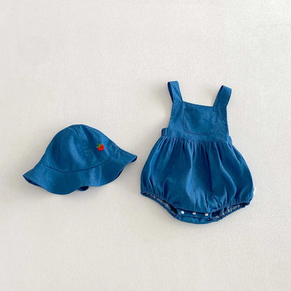 Ensemble Bébé Été Coton – Motif Fruits – 0 à 12 Mois