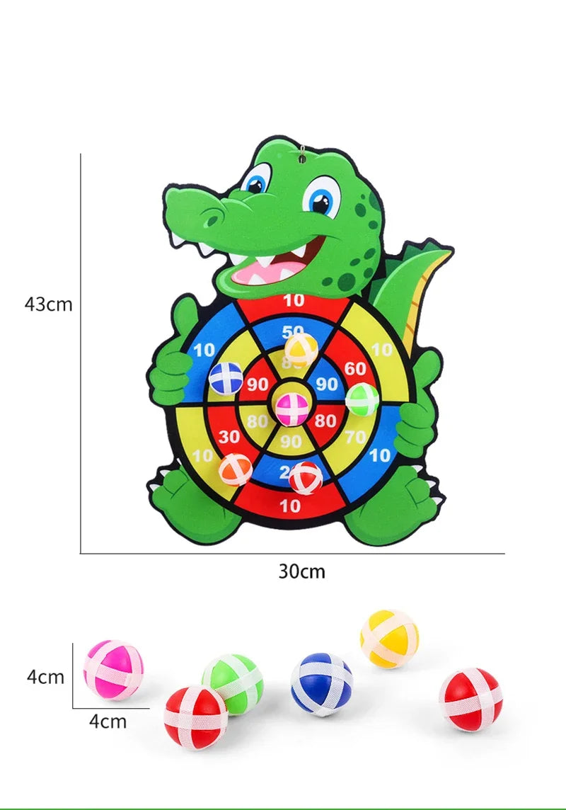 Jeu de fléchettes enfant sécurisé – cible velcro dès 3 ans