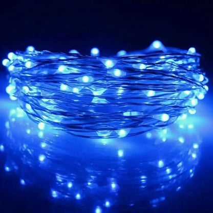 Guirlande LED fil de cuivre