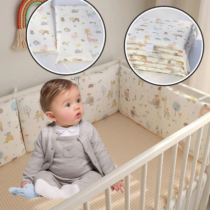 Tour-de-lit-en-coton-beige-bebe