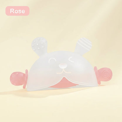 Anneau de Dentition Bébé Lapin – Silicone Doux, Sans BPA | Choupinoo - Choupinoo