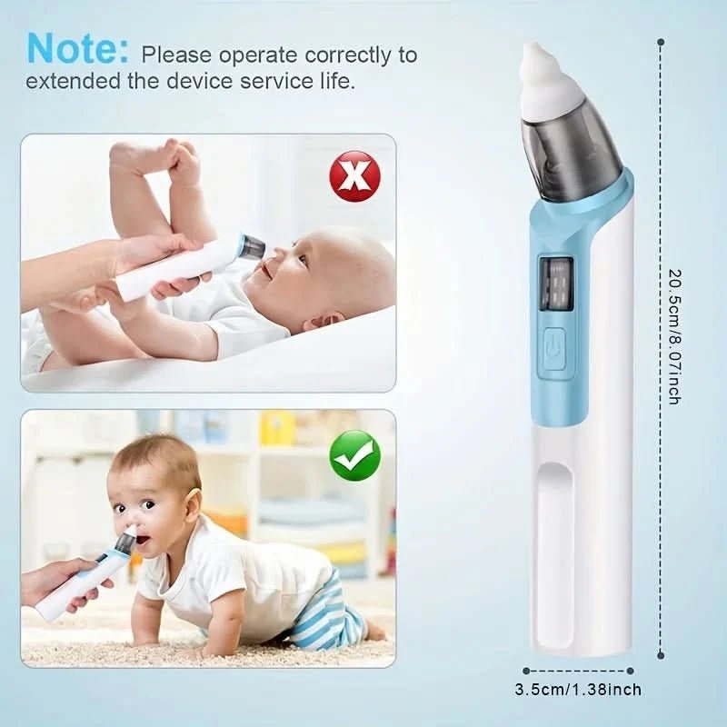 Aspirateur Nasal Bébé Électrique Rechargeable - Choupinoo