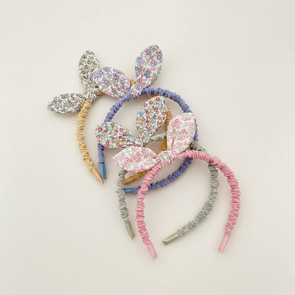 Bandeau Fille Nœud Papillon – Serre‑Tête enfant Fleurs & Couleurs - Choupinoo